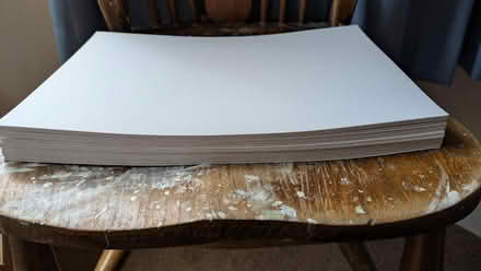 Photo of free A4 Sheets of White Card (Littleover DE23) #1