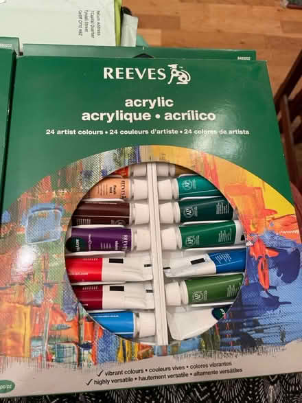Photo of free Reeves acrylic paints (South Hounslow off Central Av) #2