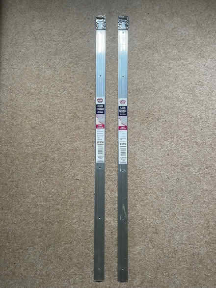 Photo of free Aluminium floor threshold/cover strip - 2x (Abingdon OX14) #1