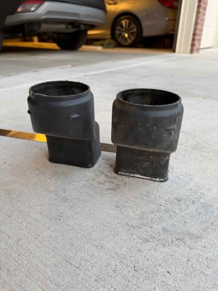 Photo of free "Hancer" Gutter Downspout Adapters? (Darien - near 75th x Cass Ave.) #2