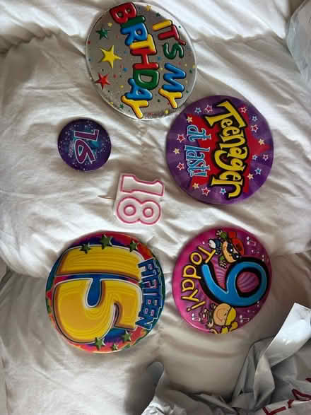 Photo of free Birthday badges (Hawley) #2