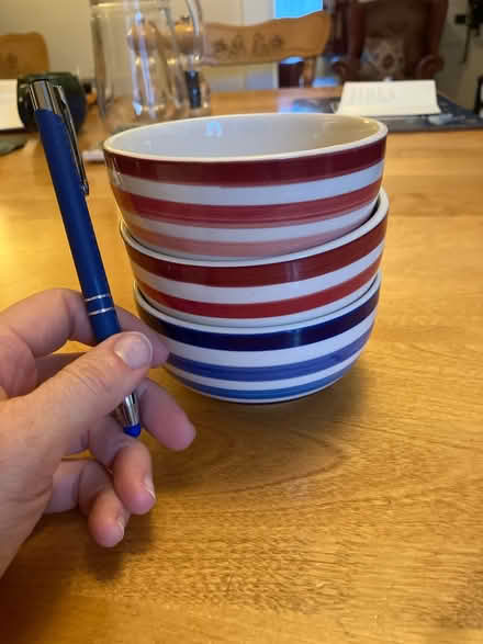 Photo of free 3 small pudding bowls (Shrewsbury) #3