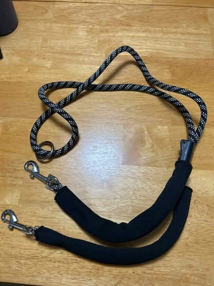 Photo of free Double Dog Walking leash (Belmont) #1