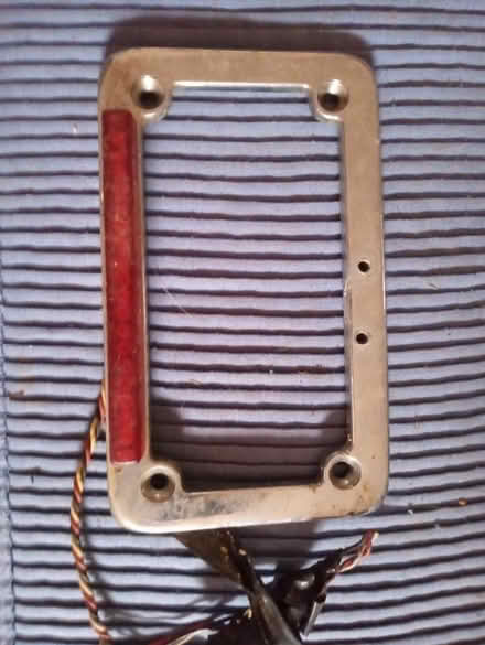 Photo of free Hard -wired bike plate holder (Mt Rainier MD) #1