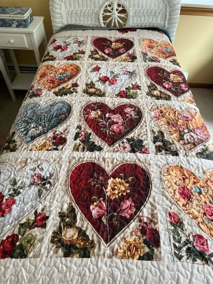 Photo of free TWO Matching Twin quilts (Wood Ridge) #1