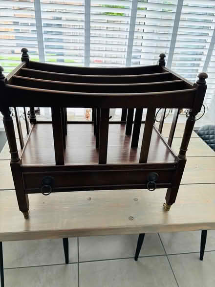 Photo of free Trafiational wood magazine rack (High Wycombe HP10) #1