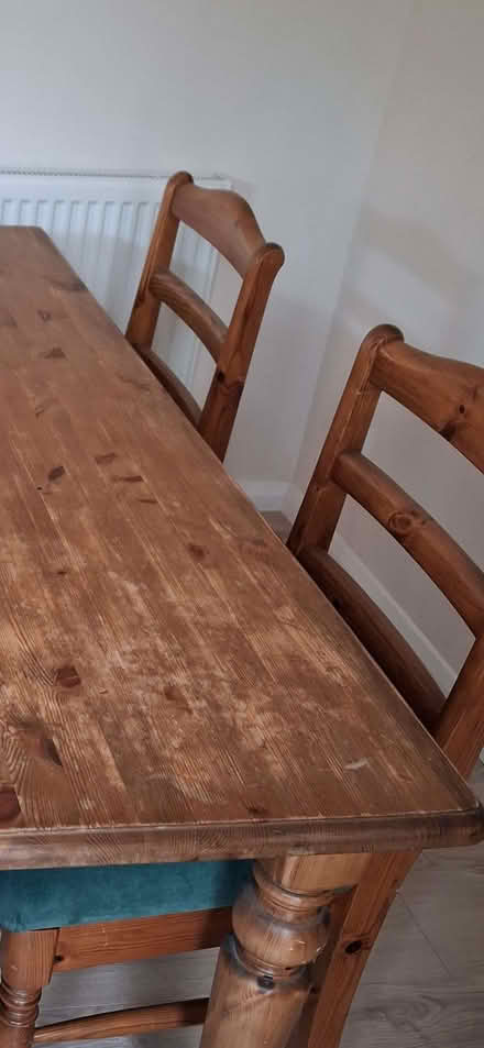 Photo of free Table and chairs (Ducal pine) (Palmarsh CT21) #2