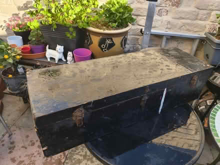 Photo of free Old wooden toolbox (CH44) #1