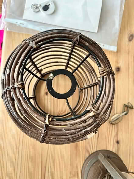 Photo of free Wicker light shade (TW12 - Hampton Hill) #2