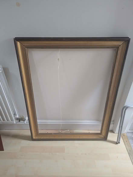 Photo of free Very large antique wooden picture frame (Bingham NG13) #1