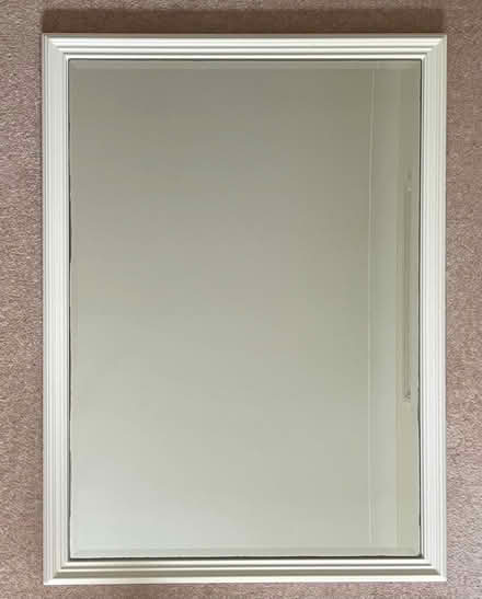 Photo of free Mirror in a cream-coloured frame (Abingdon OX14) #1