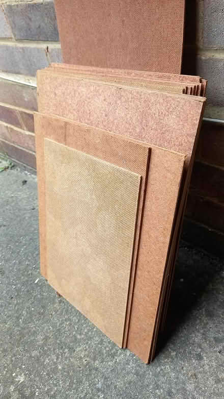 Photo of free Assorted hardboard (Central Letchworth) #2
