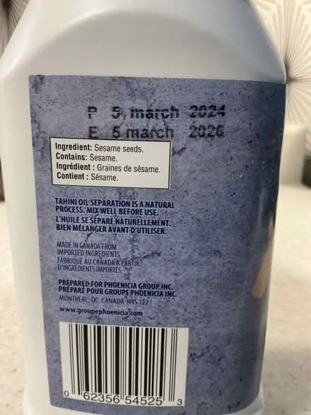 Photo of free Tahini past bb (Dow’s Lake) #2