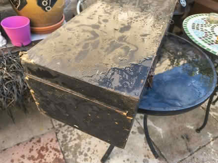 Photo of free Old wooden toolbox (CH44) #3