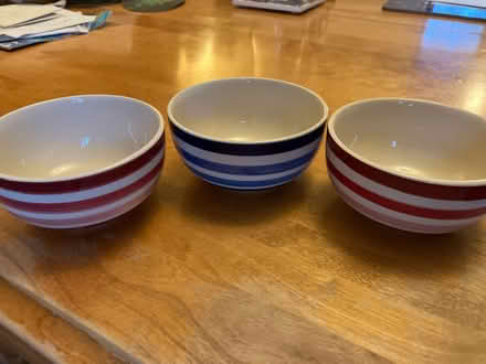 Photo of free 3 small pudding bowls (Shrewsbury) #1
