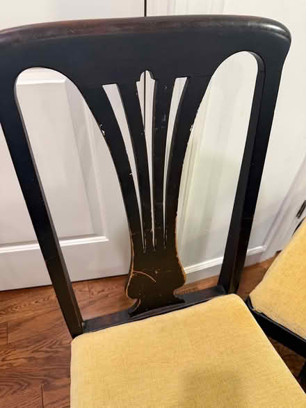 Photo of free Two antique dining chairs (Park View/Columbia Heights) #3
