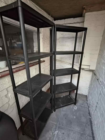 Photo of free Two plastic storage shelves (CH44) #1