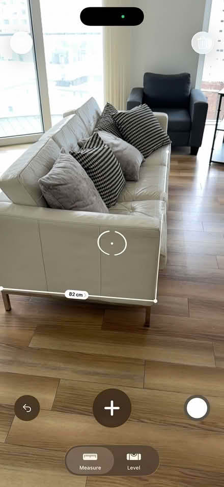 Photo of free Sofa white 3 seater (Aldgate East - E1 8NF) #1