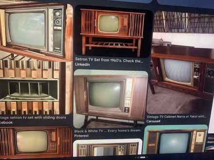 Photo of Old tv fully built into Cabinet (caterham) #1