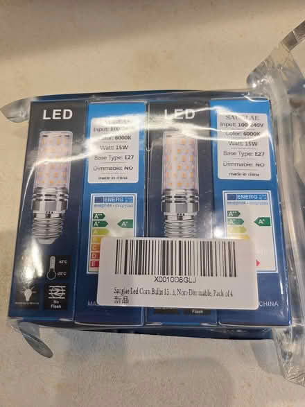 Photo of free Ok of 4 E27 led bulbs (Crag Bank, LA5) #1