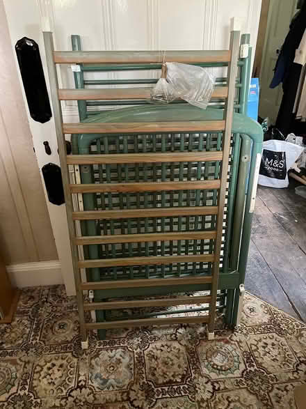 Photo of free Mothercare wooden cot (Bassingbourn SG8) #1