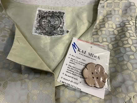 Photo of free Silk & Linen Jacket nwt (Dow’s Lake) #2