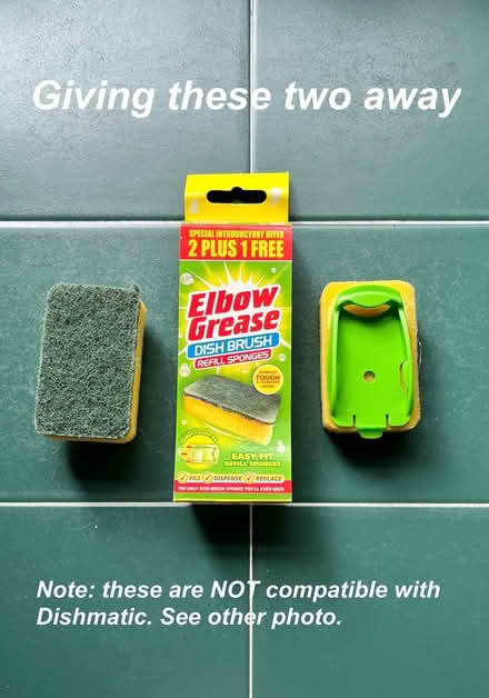 Photo of free Elbow Grease sponge refills (CB1 (Petersfield) Mill Road) #1