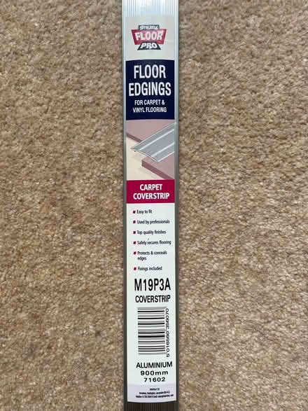 Photo of free Aluminium floor threshold/cover strip - 2x (Abingdon OX14) #2