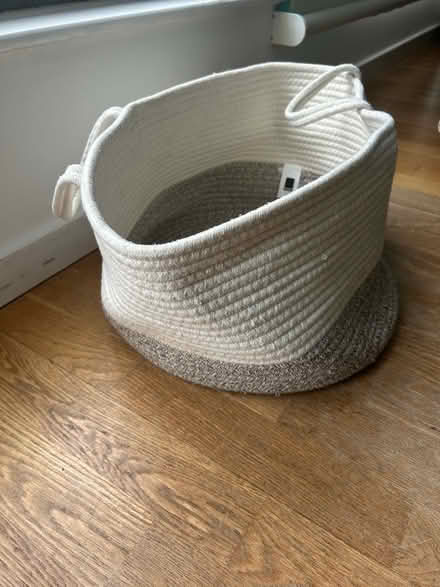 Photo of free Rope basket (Deptford SE14) #2