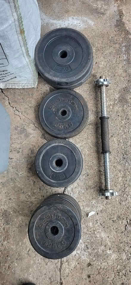Photo of free Weights and barbell (Rainford Junction WA11) #1