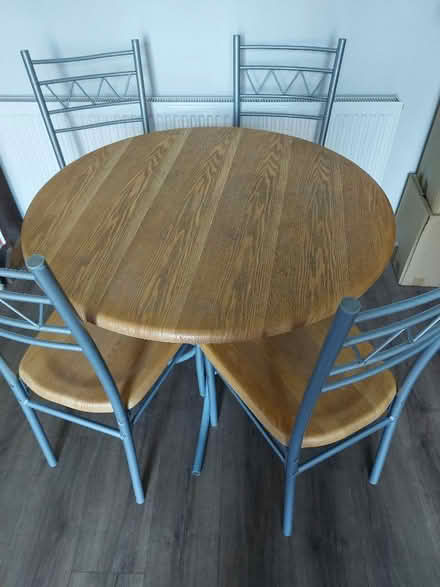 Photo of free Table and 4 chairs (Goldthorn Hill WV2) #1
