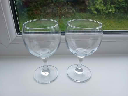 Photo of free Two small wine glasses (Carbis Bay TR26) #1
