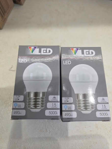 Photo of free 2 x E27 small light bulbs (Crag Bank, LA5) #1