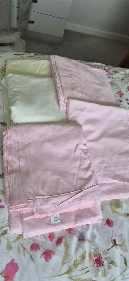Photo of free Double sheets - clean condition (Macclesfield SK10) #1