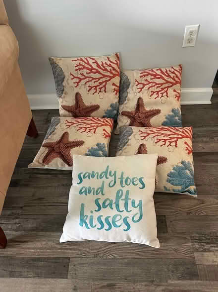 Photo of free Chair and pillows (105 63rd St O City, MD 21842) #2