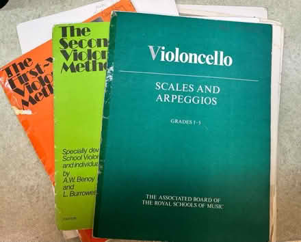 Photo of free Assorted cello exercise books (Ickford HP18) #1