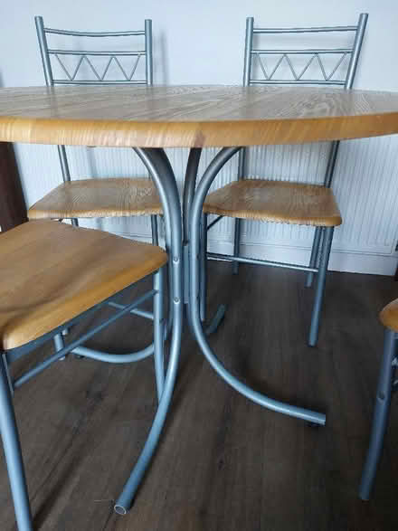 Photo of free Table and 4 chairs (Goldthorn Hill WV2) #2