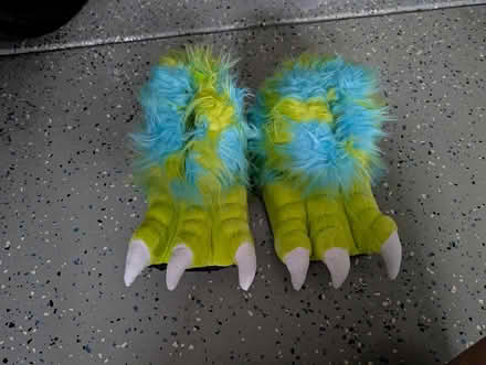 Photo of free Adult size monster slippers (Cupertino/West San Jose) #1
