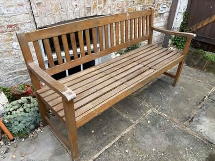 Photo of free Wooden bench (CT10) #2