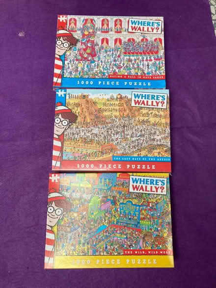 Photo of free Where's Wally jigsaw puzzles x 3 (Fishponds BS16) #1