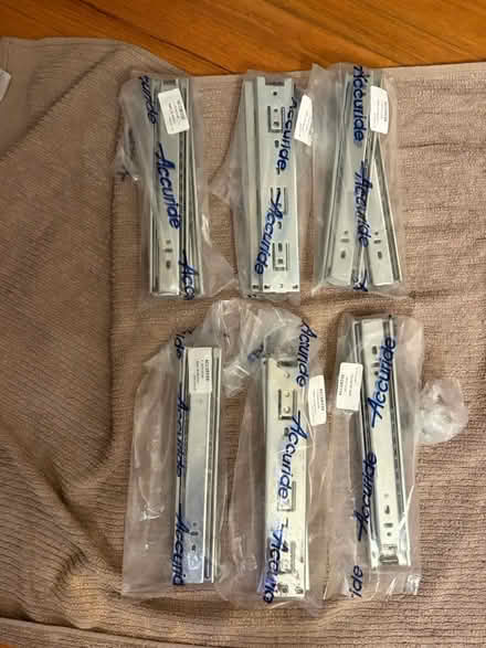 Photo of free Six pairs of drawer slides (Montlake) #1