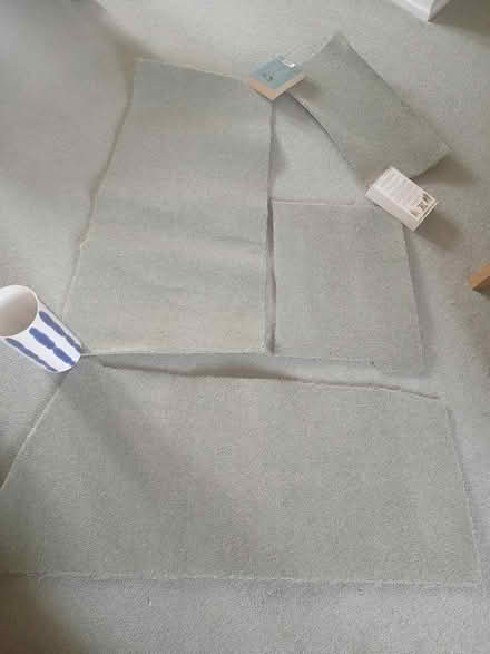 Photo of free Carpet - 4 smallish pieces - Green (Wellingborough NN8 5) #1