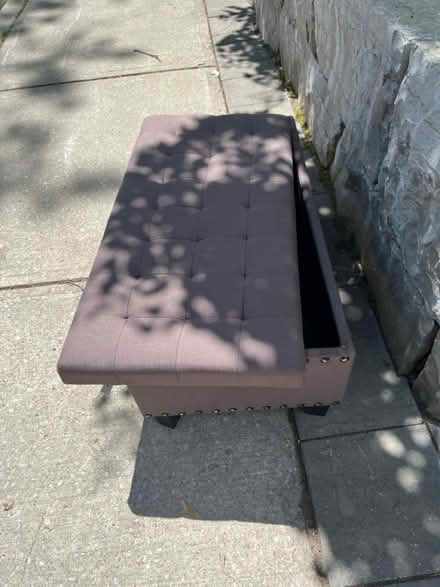Photo of free Storage ottoman (Midtown) #2