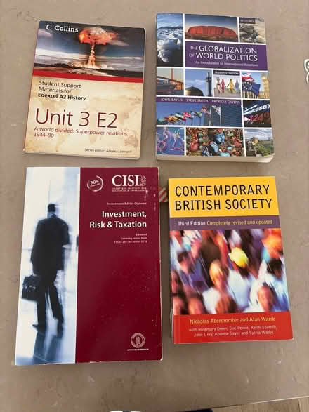 Photo of free Old textbooks (Chiswell Green) #1