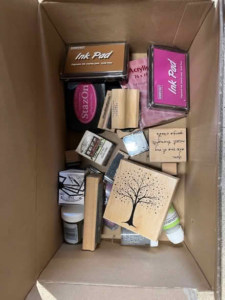 Photo of free Christmas themed ink stamps (Ely CB6) #1