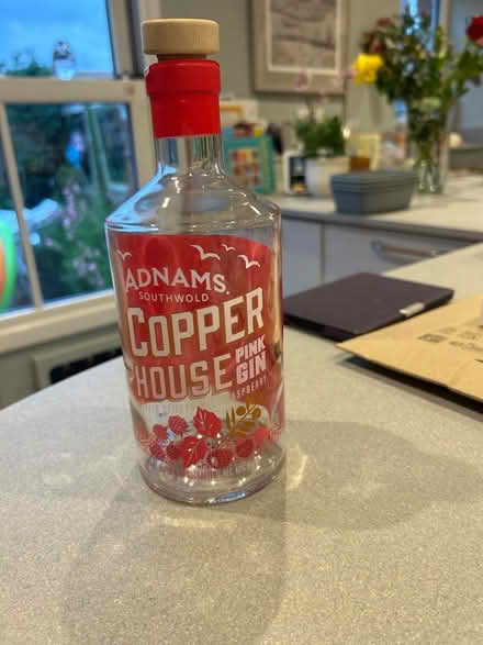 Photo of free Empty adnams gin bottle (Malvern Link WR14) #1