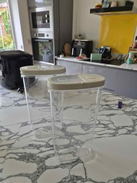 Photo of free 2 x cereal tupperware (WR3 worcester) #1