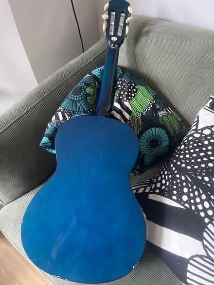 Photo of free Stagg half size guitar- blue (Crouch End N8) #2
