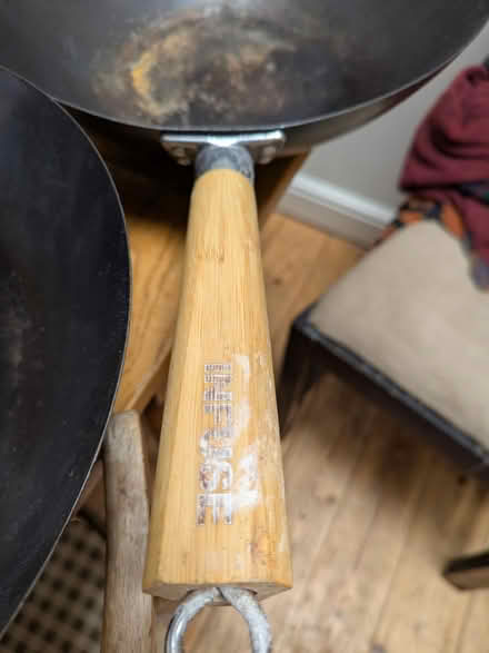 Photo of free Two well used woks pots (Osney OX2) #3