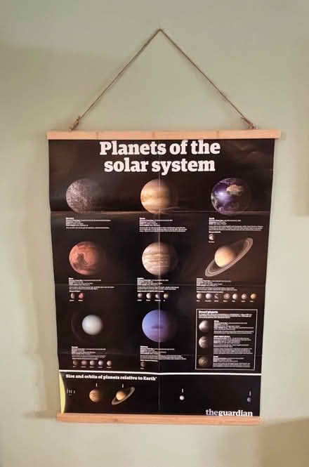 Photo of free Wooden Magnetic Poster Hanger (BN2) #2